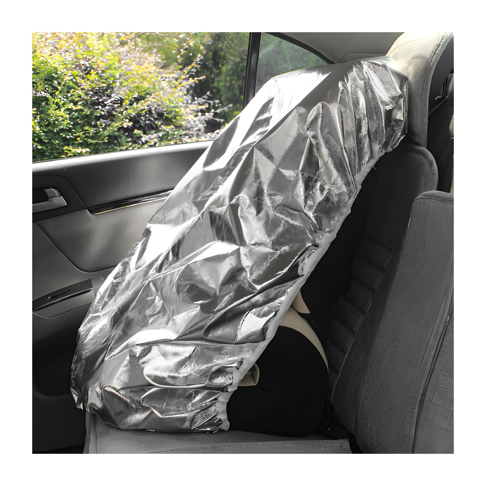 Ohleats Baby Car Seat Sunshade Cover Reflective Heat Protector for Keeping Infant Car Seat Cool Heat & Sun Seat Reflector to Maintain a Cool Temperature for Baby Car Accessories