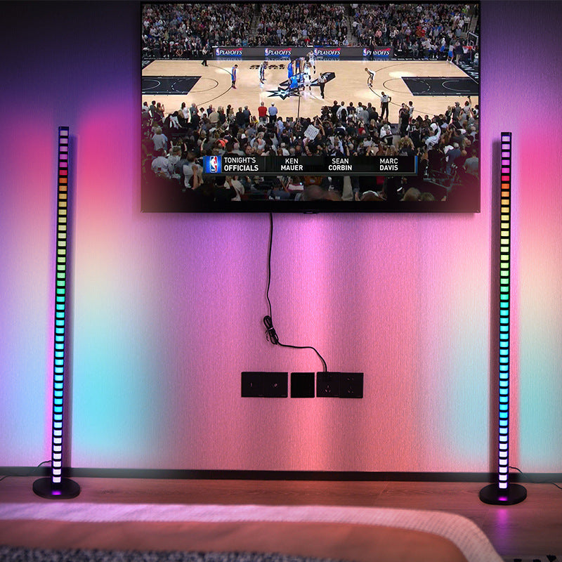 New 3D Floor Sound Pickup Ambient Light with App Remote