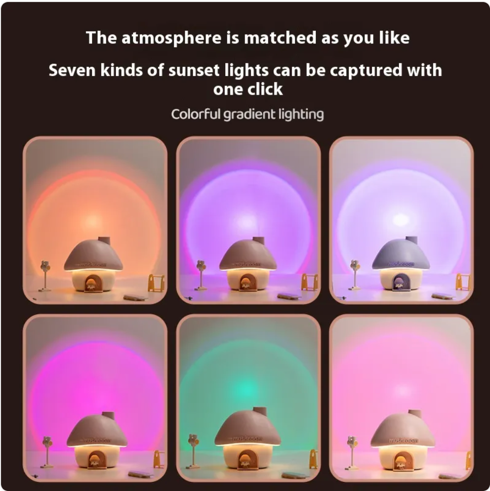Mushroom House Ambient Light